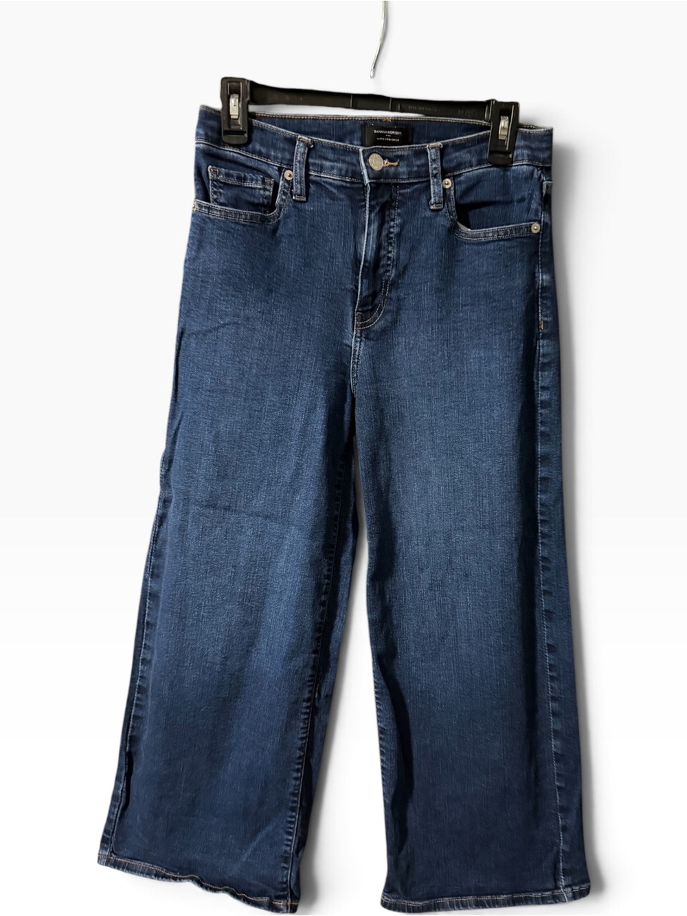 Banana Republic Factory Wide Leg Crop Jeans Blue Size 28/6